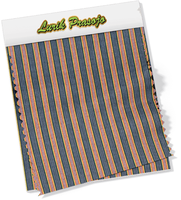Lurik Motif Garis 800 Abu Coklat