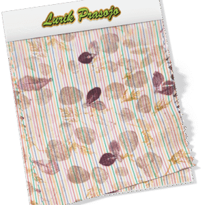 Lurik Motif Batik Ecoprint
