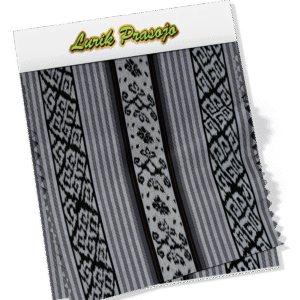 Lurik Motif Ikat 219 Pakan Hitam