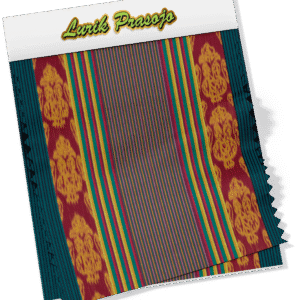 Lurik Motif Ikat 229 Pakan Hitam