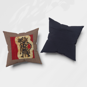 Sarung Bantal Lurik Garis Batik Wayang