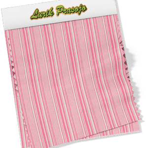Lurik Motif Garis Blok Strip Pink