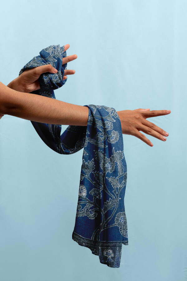 Syal Motif Batik Tulis